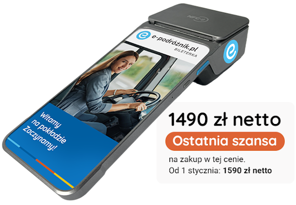 kasa fiskalna biletowa bileterka Landi M20